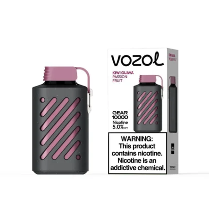 Vozol Gear 10000 Kiwi Guava Passion Fruit