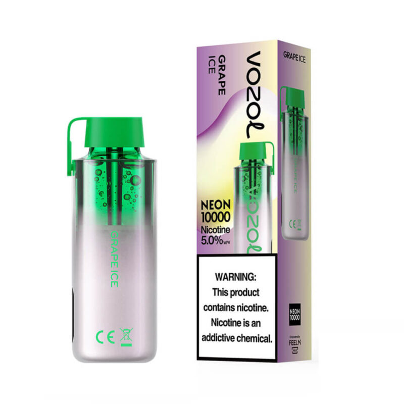 Vozol Neon 10000 Grape Ice